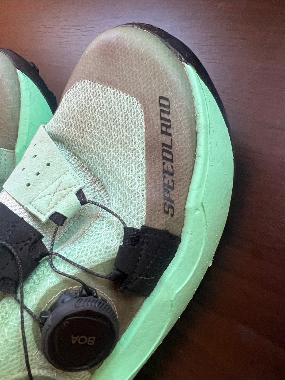 Speedland GS:PDX mint green trail running shoes with BOA size 8 - Picture 7 of 7